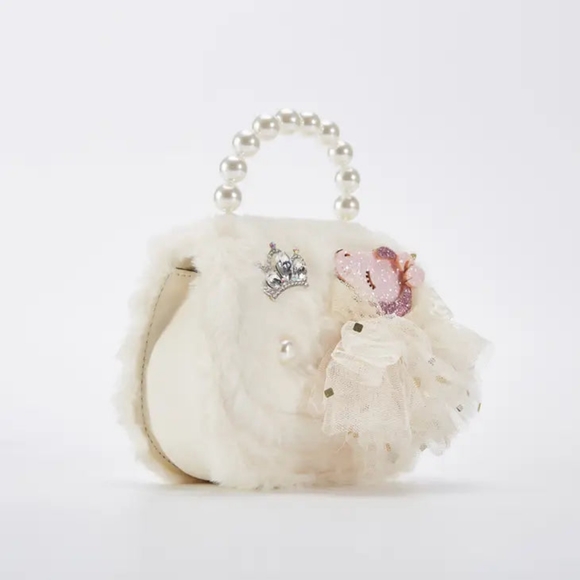 'Miss Spring' Cream Purse - Picture 2 of 5